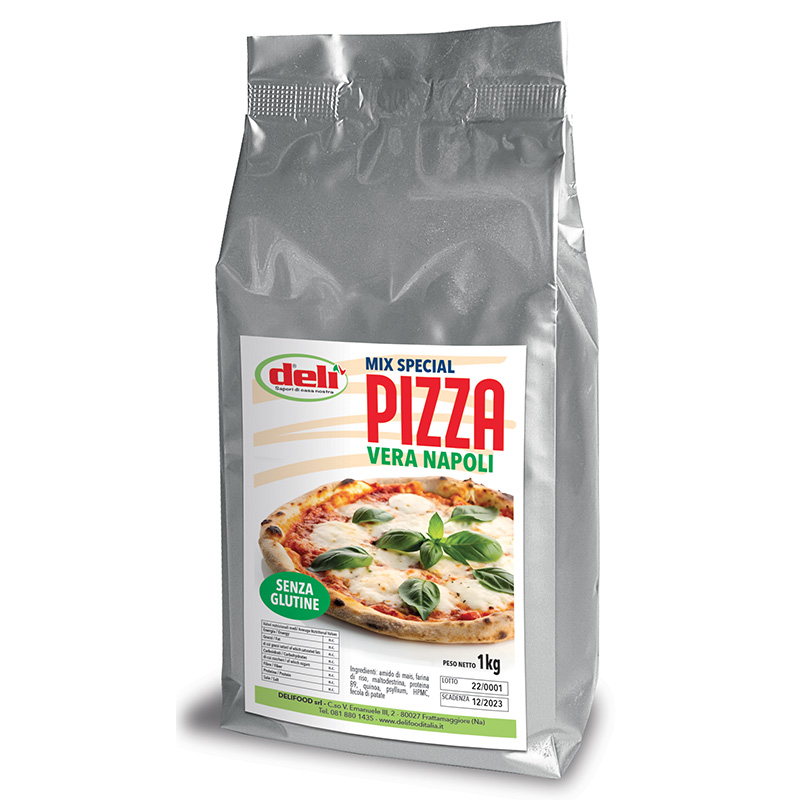 MIX PIZZA VERA NAPOLI SENZA GLUTINE