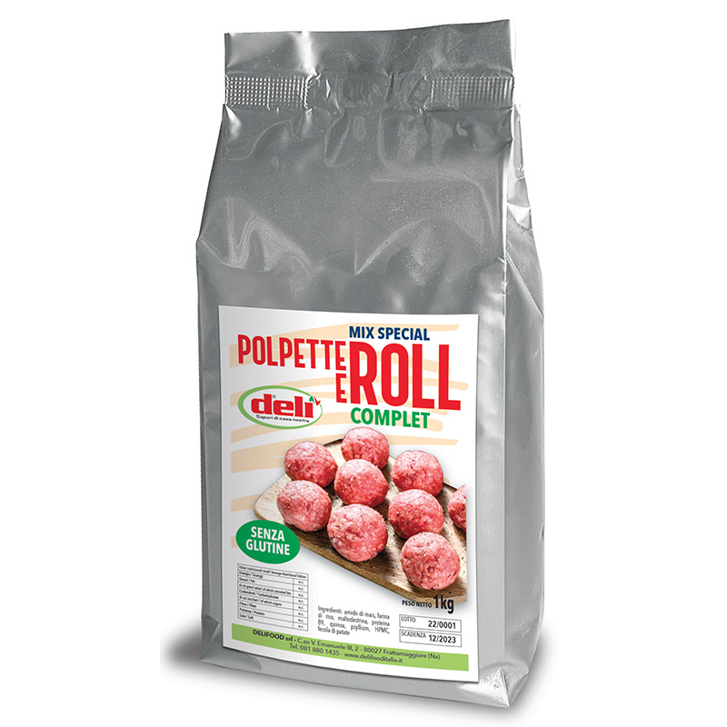MIX POLPETTE E ROLL COMPLET 1KG