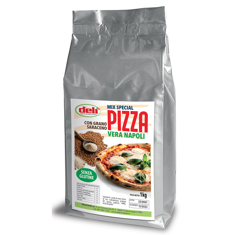 MIX PIZZA VERA NAPOLI CON GRANO SARACENO